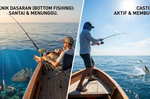 tips mancing casting